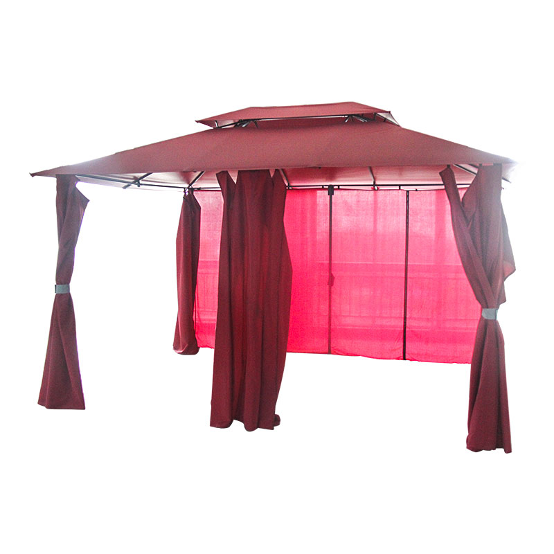 Gazebo çadır açık hava pop -up çardak kanopi barınağı ile sivrisinek ağ